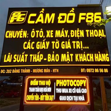 Tổng Hợp 70+ Mẫu Bảng Hiệu Cầm Đồ Đẹp Bất Ngờ